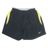 NIKE Mesh Lined Mens Sports Shorts Black S W26