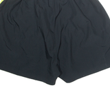 NIKE Mesh Lined Mens Sports Shorts Black S W26