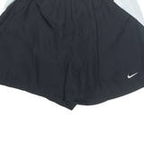 NIKE Mesh Lined Mens Sports Shorts Black S W28