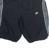 NIKE Mesh Lined Mens Sports Shorts Black S W27