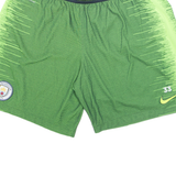 NIKE Manchester City FC Mens Sports Shorts Green XL W33