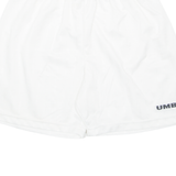 UMBRO Mens Sports Shorts White XS W26