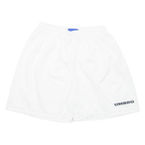UMBRO Mens Sports Shorts White XS W26