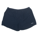 REEBOK Womens Sports Shorts Blue UK 16 W32