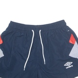 UMBRO Mesh Lined Womens Sports Shorts Blue XS W24