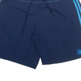 ADIDAS Mesh Lined Mens Swimming Shorts Blue M W29
