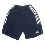 ADIDAS Mesh Lined Mens Sports Shorts Blue S W26