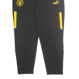 PUMA Manchester City Mens Track Pants Black Tapered XL W34 L29