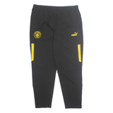 PUMA Manchester City Mens Track Pants Black Tapered XL W34 L29