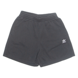 ADIDAS Womens Casual Shorts Black UK 4 W24