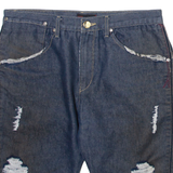 LEVI'S Mens Denim Shorts Blue M W34