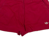 ADIDAS Womens Casual Shorts Red S W28