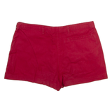 ADIDAS Womens Casual Shorts Red S W28