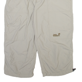 JACK WOLFSKIN Womens Casual Shorts Beige Relaxed M W30