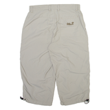 JACK WOLFSKIN Womens Casual Shorts Beige Relaxed M W30