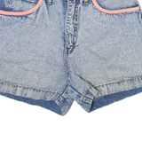 Womens Denim Shorts Blue M W30