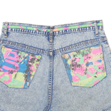 Womens Denim Shorts Blue M W30