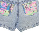 Womens Denim Shorts Blue M W30