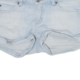 CARHARTT Womens Denim Shorts Blue S W28