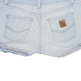 CARHARTT Womens Denim Shorts Blue S W28