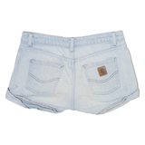 CARHARTT Womens Denim Shorts Blue S W28