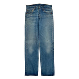 501 Levis Jeans - 31W 34L Blue Cotton