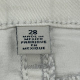 True Religion Skinny Jeans - 28W US 2 White Cotton