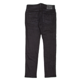 ALEXANDER MCQUEEN Womens Jeans Black Slim Skinny W28 L28