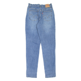 LEVI'S 512 Womens Jeans Blue Regular Mom Stone Wash W28 L32