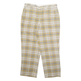 NICK TAYLOR Chino Workwear Mens Trousers Beige Regular Straight W36 L29