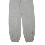 REEBOK Cuffed Womens Trousers Grey Regular Tapered W32 L32