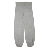 REEBOK Cuffed Womens Trousers Grey Regular Tapered W32 L32