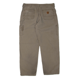 CARHARTT Mens Trousers Brown Regular Tapered W38 L32