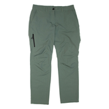 CRIVIT Womens Trousers Green Regular Straight W32 L30