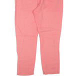 Womens Trousers Pink Regular Tapered W34 L28