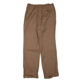 Mens Trousers Brown Regular Straight W30 L29
