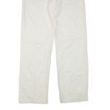 LEE COOPER Mens Trousers White Regular Straight W30 L31