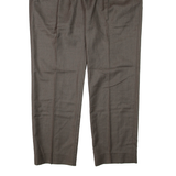 Womens Trousers Brown Regular Tapered W36 L30