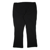 Womens Trousers Black Regular Flared W40 L32