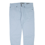 PIERRE CARDIN Mens Trousers Blue Regular Skinny W32 L32