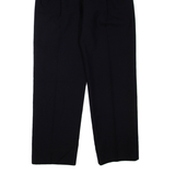 Womens Trousers Blue Regular Straight W30 L30