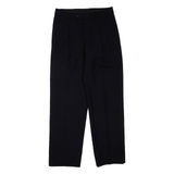 Womens Trousers Blue Regular Straight W30 L30