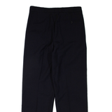 Womens Trousers Blue Regular Straight W30 L30