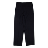 Womens Trousers Blue Regular Straight W30 L30