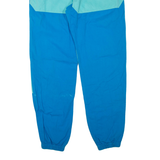 DEGRE Cuffed Womens Trousers Blue Regular Tapered W30 L34