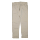CARHARTT Club Mens Trousers Beige Regular Tapered W36 L33