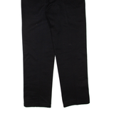 DICKIES Mens Trousers Black Regular Straight W36 L33