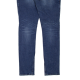 ENGELBERT STRAUSS Workwear Womens Jeans Blue Slim Skinny Stone Wash W34 L32