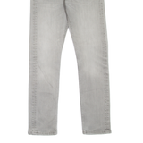 LEVI'S Mens Jeans Grey Slim Skinny Stone Wash W31 L32