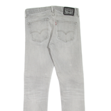 LEVI'S Mens Jeans Grey Slim Skinny Stone Wash W31 L32